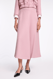 Dorothee Schumacher Layered Coolness Skirt in Lilac
