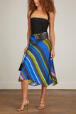 Dorothee Schumacher Skirts Citylight Skirt in Colorful Stripes Dorothee Schumacher Citylight Skirt in Colorful Stripes