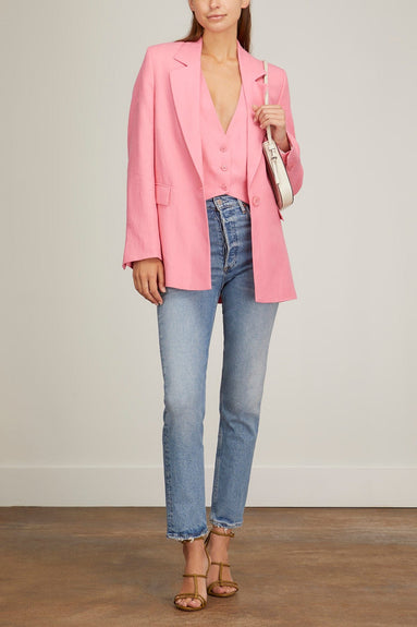 Dorothee Schumacher Jackets Colorful Lightness Jacket in Bright Pink