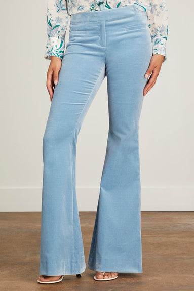 Dorothee Schumacher Pants Elegance Softness Pant in Shaded Blue