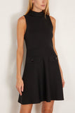 Dorothee Schumacher Sharp Ambition Dress in Pure Black