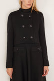 Dorothee Schumacher Sharp Ambition Jacket in Pure Black