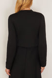 Dorothee Schumacher Sharp Ambition Jacket in Pure Black