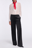 Dorothee Schumacher Sheer Twist Blouse in Camellia White