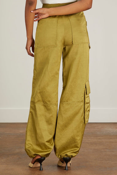 Dorothee Schumacher Pants Slouchy Coolness Pants in Olive Green