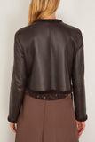 Dorothee Schumacher Soft Touch Jacket in Black Chocolate