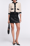 Dorothee Schumacher Sparkling Statement Skirt in Graphite