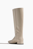Dorothee Schumacher Subtle Shine Riding Boot in Dark Cream