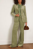 Dorothee Schumacher Twisted Structure Jacket in Mistletoe