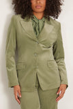 Dorothee Schumacher Twisted Structure Jacket in Mistletoe