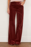 Dorothee Schumacher Twisted Structure Pant in Maroon