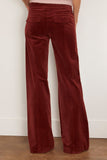 Dorothee Schumacher Twisted Structure Pant in Maroon