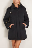 Dorothee Schumacher Urban Adventure Coat in Pure Black