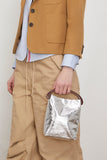 Dries Van Noten Cross Body Bags Crisp Crossbody Bag in Silver Dries Van Noten Crisp Crossbody Bag in Silver