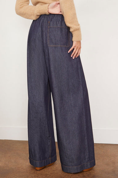 Dries Van Noten Pants Pila Denim Pant in Indigo Dries Van Noten Pila Denim Pant in Indigo