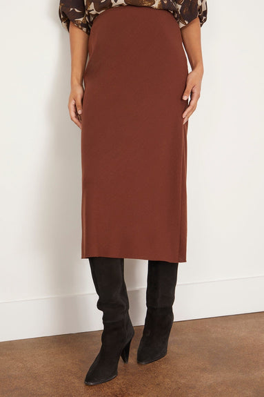 Dries Van Noten Skirts Separ Skirt in Brown Dries Van Noten Separ Skirt in Brown