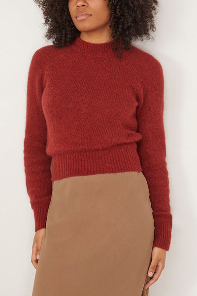 Dries Van Noten Sweaters Texas Sweater in Wine Dries Van Noten Texas Sweater in Wine