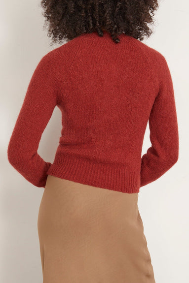 Dries Van Noten Sweaters Texas Sweater in Wine Dries Van Noten Texas Sweater in Wine