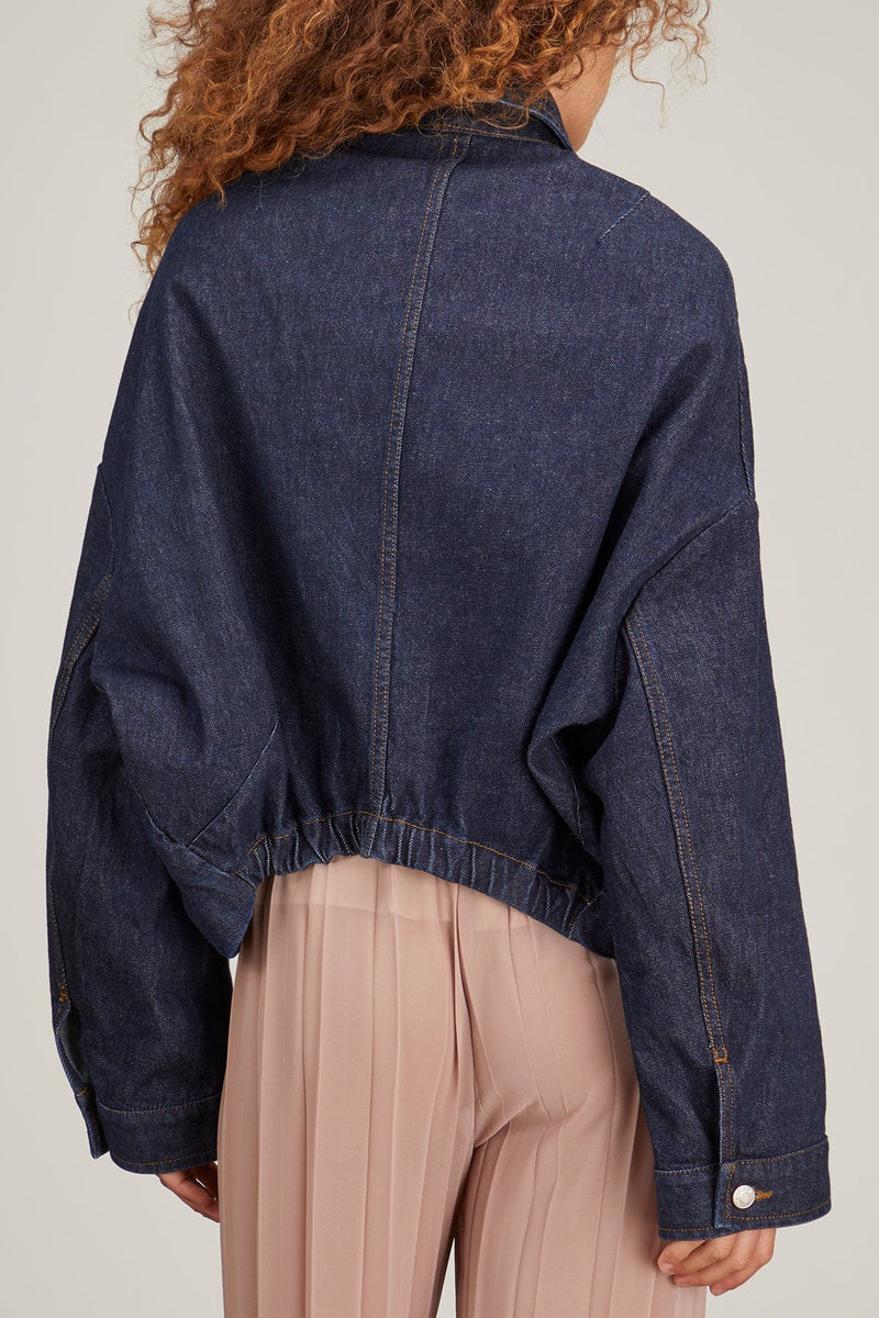 Dries Van Noten Vesto Jacket in Indigo – Hampden Clothing