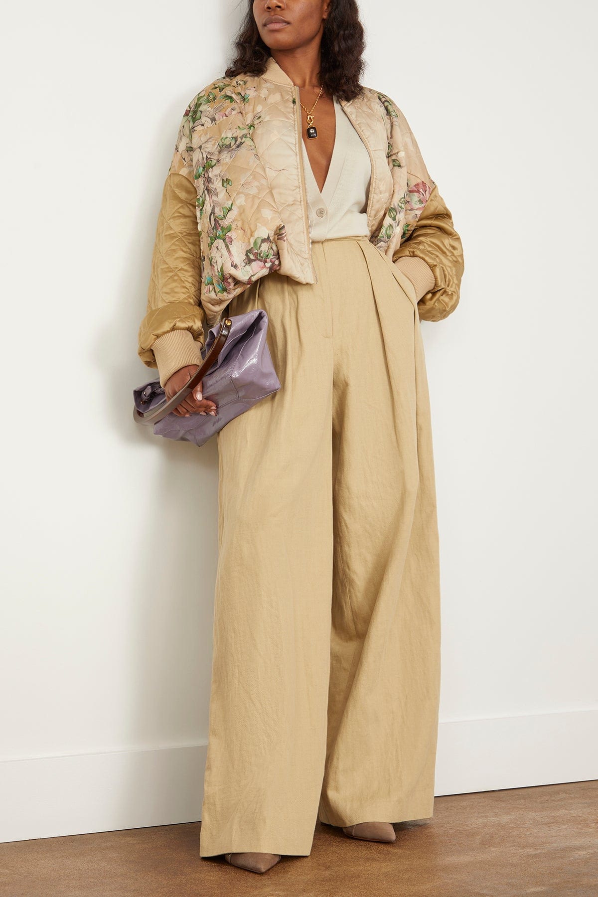Dries Van Noten Jackets Veston Jacket in Ecru Dries Van Noten Veston Jacket in Ecru