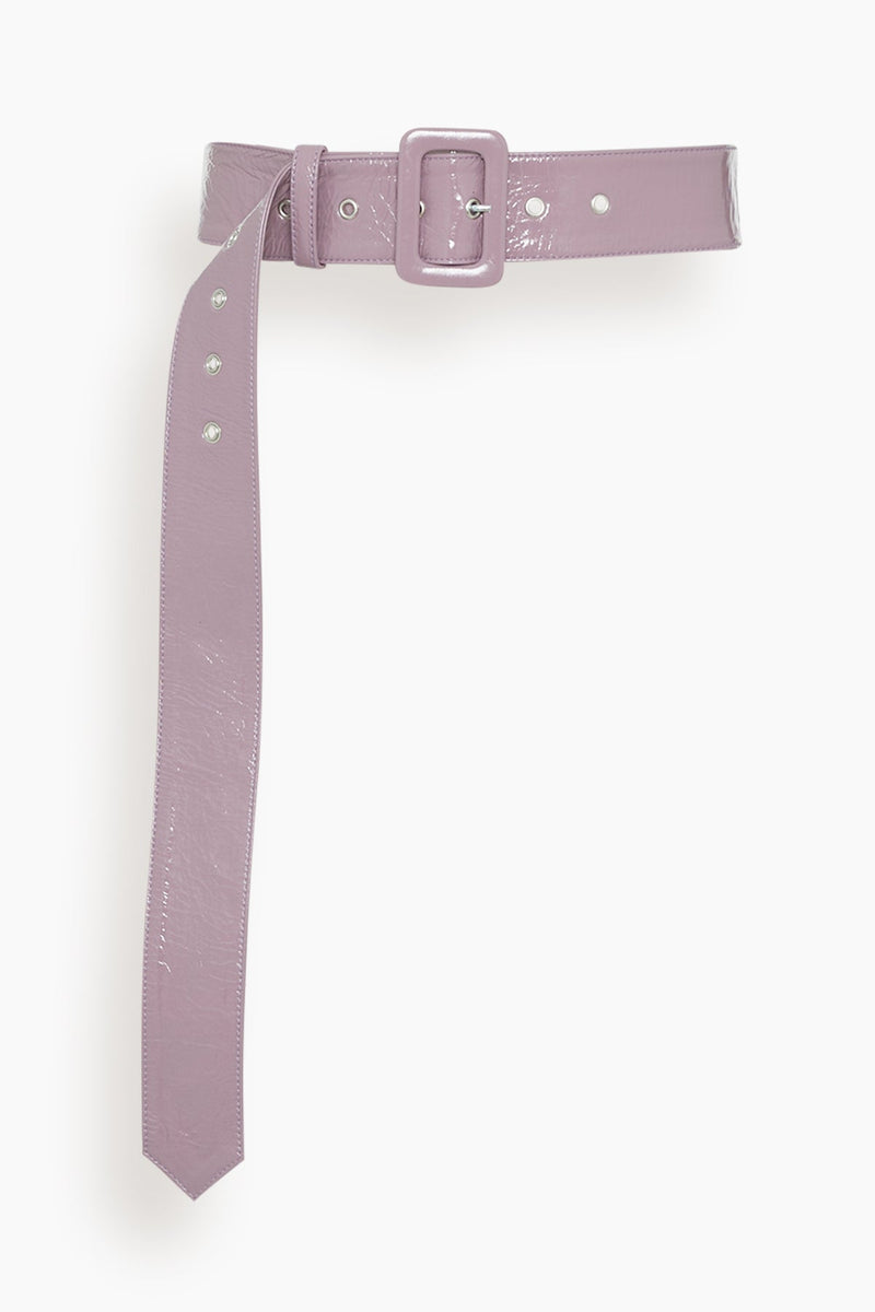 Dries Van Noten Belt in Lilac – Hampden Clothing