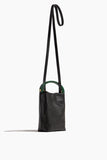 Dries Van Noten Top Handle Bags Crisp Bag in Black Dries Van Noten Crisp Bag in Black