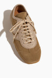Dries Van Noten Leather Sneaker in Beige