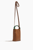 Dries Van Noten Micro Leather Bag in Tan