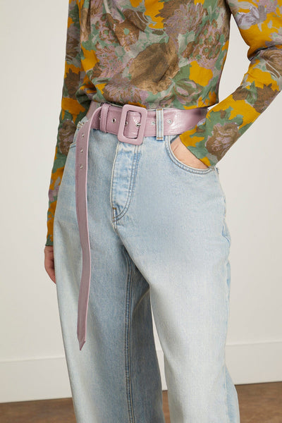 Dries Van Noten Belts Belt in Lilac Dries Van Noten Belt in Lilac