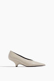 Toteme Pumps The Wedge Heel Pump in Cream