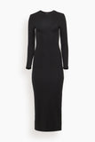 THE PARK Charity Maxi Dress in Black