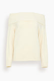 Loulou de Saison Sibyl Sweater in Ivory