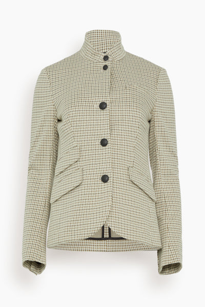 Slade Italian Plaid Blazer in Gray Multi