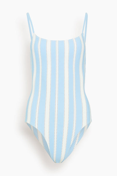 Elene One Piece in Debre Sky