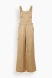 Dorothee Schumacher Jumpsuits Slouchy Coolness Overall in Warm Beige