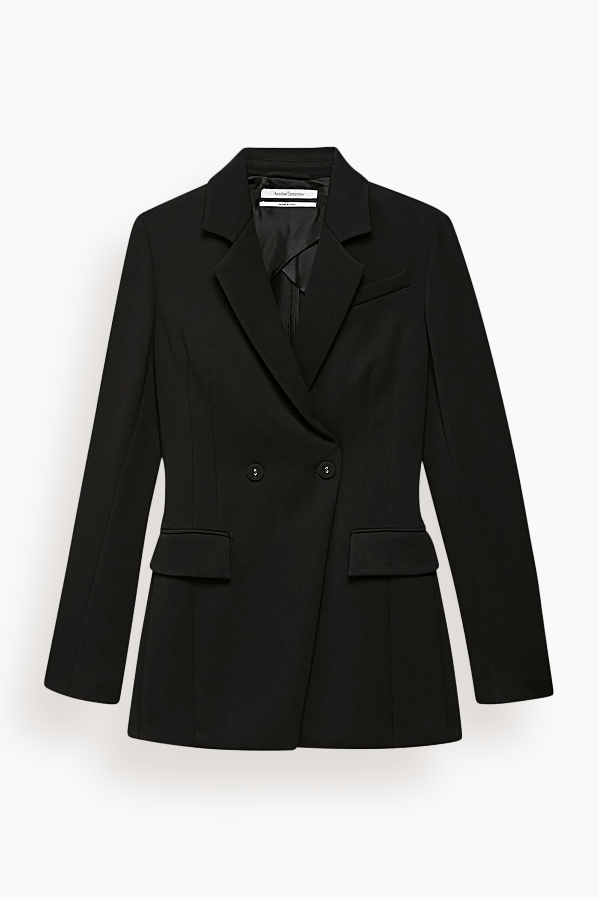 Another Tomorrow Everyday Suiting Jacket in Black