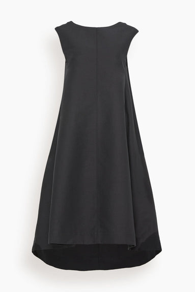 Marni Dresses Sleeveless Cotton Cady Dress in Black