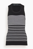 Proenza Schouler Roberts Top in Black Multi