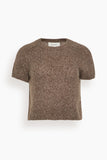 Lisa Yang Siona T-Shirt in Soft Bark