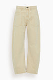 Askk NY Twisted Barrel Jean in Ecru