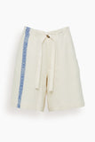 JW Anderson Shorts Wide Leg Shorts in Off White