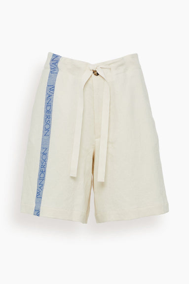 JW Anderson Shorts Wide Leg Shorts in Off White