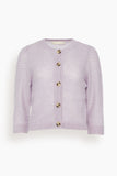 Vanessa Bruno Sweaters Erika Cardigan in Mauve Vanessa Bruno Erika Cardigan in Mauve