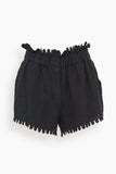 Sea Shorts Liat Embroidery Short in Black