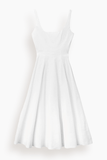 Staud Wells Dress in White