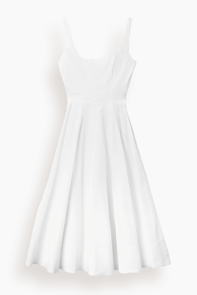 Wells Dress in White