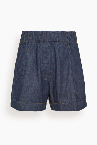 Pila Denim Shorts in Indigo