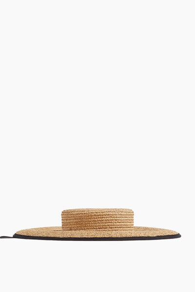 Gigi Burris Clairborne Hat in Natural/Black – Hampden Clothing