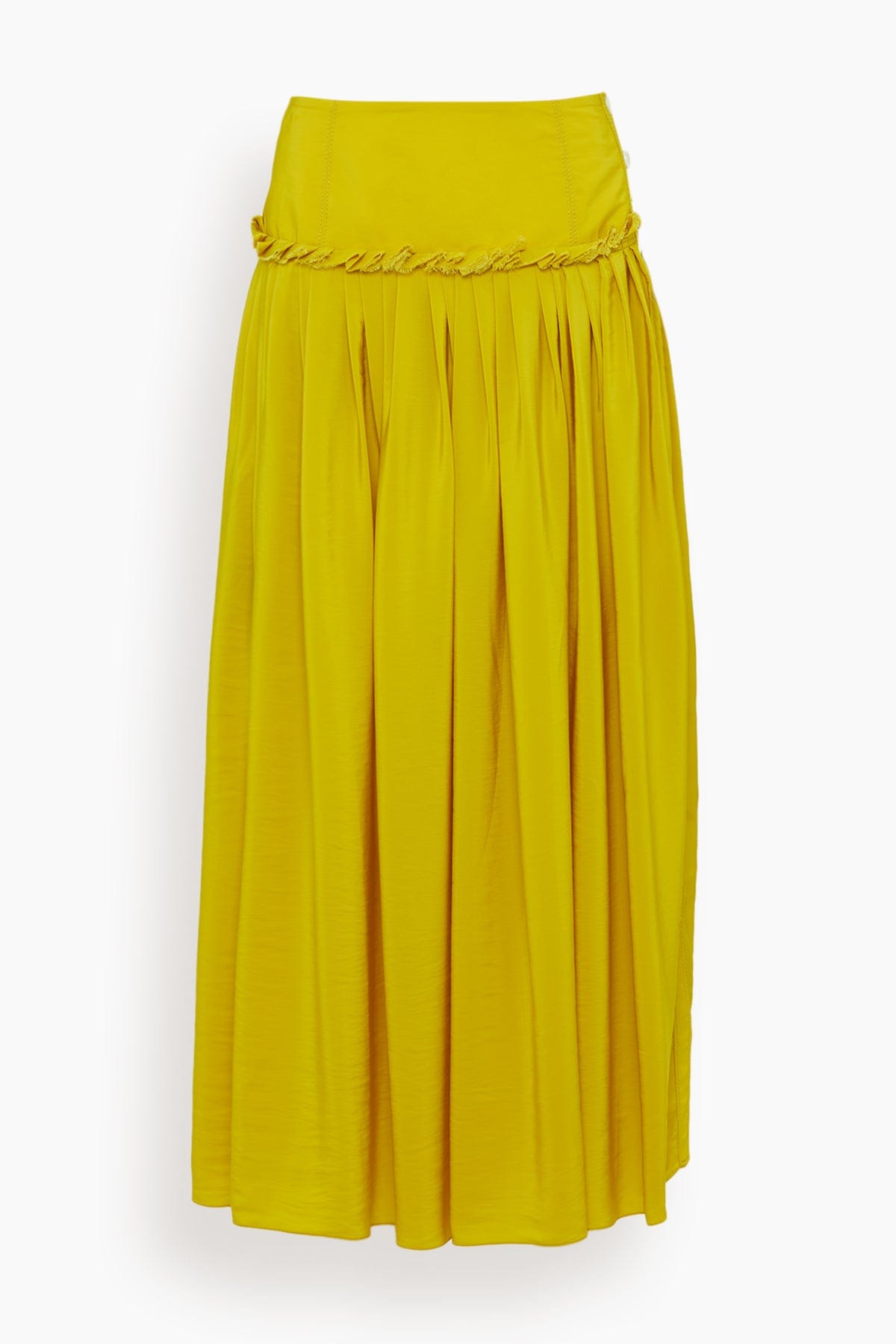 Lanvin Basque Skirt in Chamomile