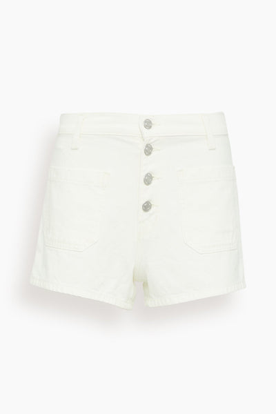 Harley Denim Short in Cream